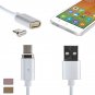 Magnetic Type-C USB Charger Cord Cable For Samsung Galaxy S8 Huawei P10 OnePlus3