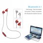 Wireless Stereo Bluetooth 4.1 In-ear Earphone Headphone Headset Sports With Mic