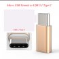 5X Micro USB Female to USB 3.1 Type C Male Adapter Charger Converter Connector