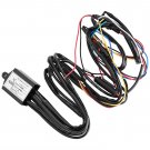 12V Car DRL Daytime Running Light Dimmer Dimming Relay Control Switch Harness