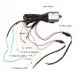 12V Car DRL Daytime Running Light Dimmer Dimming Relay Control Switch Harness