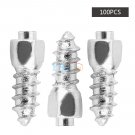 100x 12mm Car Screw Stud Snow Spikes Trim Wheel Tyres Snow Chains Studs Durable