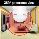 Wireless 360 Degree Led Light IP Camera Full 1080P HD Hidden  Home Security Blub