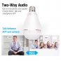 Wireless 360 Degree Led Light IP Camera Full 1080P HD Hidden Home Security Blub