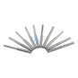10pcs 3.175mm 22mm Carbide 2 Flute End Mill CNC Router Bits Milling Cutter Tools