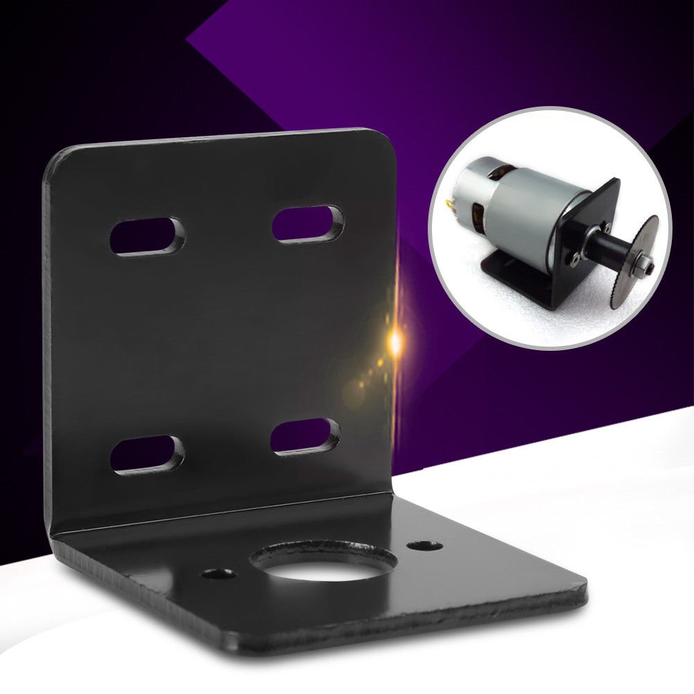 Aluminum Metal Right Angle Bracket Fixed Base for NO.775 Motor High Hardness coi