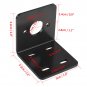 Aluminum Metal Right Angle Bracket Fixed Base for NO.775 Motor High Hardness coi