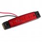 10x 24V SMD 6 LED Red Rear Side Marker Light Position for Truck Trailer Lorry