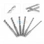 6pc Set SDS Plus Rotary Hammer Concrete Masonary Drill Bore Bit Shank 6-16mm coi