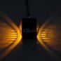 Left&Right Universal Motorcycle Bike Amber LED Turn Signal Light Indicator Lamp