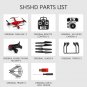 170&Acirc;&deg;Wide Angle Lens 1080P Camera Quadcopter Drone WiFi FPV Live Helicopter Hover