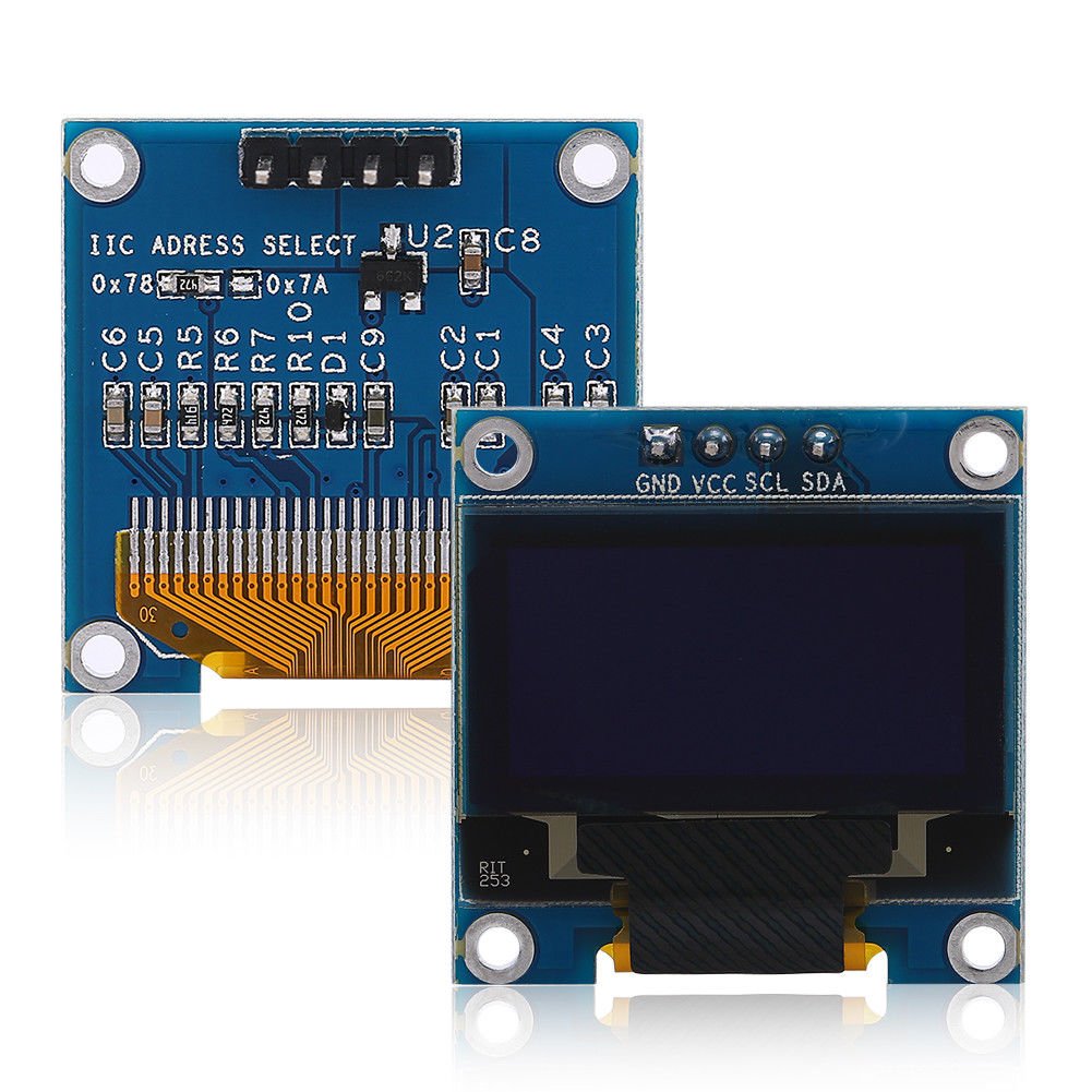 0.96" I2C IIC SPI Serial 128X64 OLED LCD LED Display Module for Arduino Hot