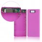 8x 18650 DIY Dual USB LED Power Bank Battery Charger Case Holder Box For iPhone