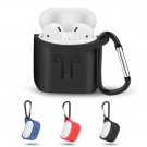 Silicone Shockproof Protective Cover Case Keychain For Apple/AirPods Earphone