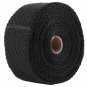 16FT Black High Heat Insulation Exhaust Pipe Wrap Tape Cloth for Car Motorcycle