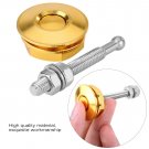 Universal Engine Bonnet Push Button Hood Car Quick Pin Latch Lock Clip Kit Gold