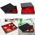 Non-toxic Office Lunch Boxes Food Container Japanese Style Wood Storage Box