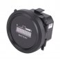 12V/24V/36V/48V/72V LED Battery Indicator Meter Round For Golf Cart Waterproof