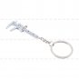 Classic 3D Movable Vernier Caliper Ruler Model Keychain Key Chain Keyring Keyfob