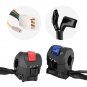 1 Pair Motorcycle 7/8" Left Right Handlebar Mount Switch w/Horn Ignition Control