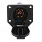 7 Pin Round Trailer Plug 7 Way Blade Socket Adapter Connector for Caravan Towbar