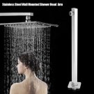 Bathroom Square Chrome Wall Mounted Shower Extension Arm For Rain Shower Head