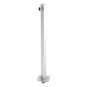Bathroom Square Chrome Wall Mounted Shower Extension Arm For Rain Shower Head