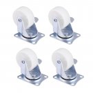 4pc 2" 50mm Heavy Duty Swivel Castor Wheels Trolley Furniture Chair Caster Brake
