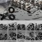 80Pcs 10 Sizes Ceramic Fishing Rod Pole Guides Tips Top Eye Rings Repair Kits