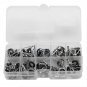 80Pcs 10 Sizes Ceramic Fishing Rod Pole Guides Tips Top Eye Rings Repair Kits