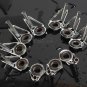 80Pcs 10 Sizes Ceramic Fishing Rod Pole Guides Tips Top Eye Rings Repair Kits