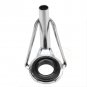 80Pcs 10 Sizes Ceramic Fishing Rod Pole Guides Tips Top Eye Rings Repair Kits