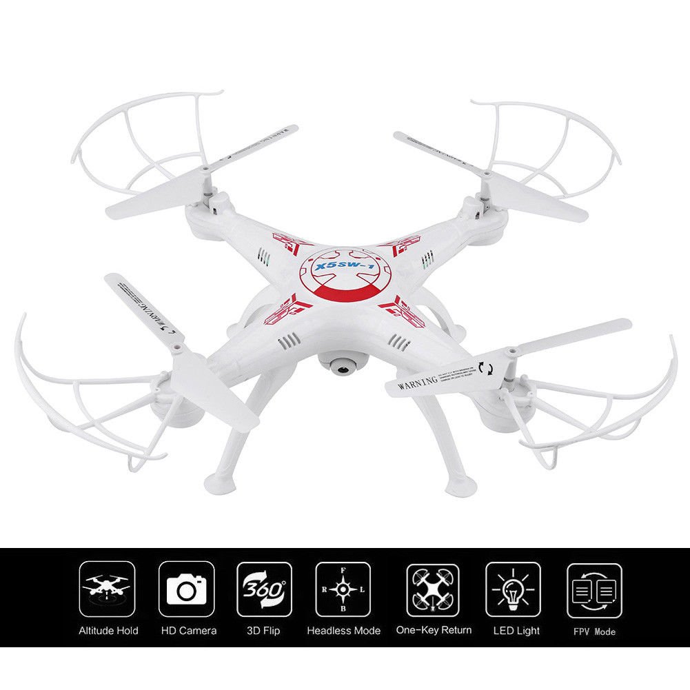 X5SW WiFi FPV 2.4Ghz 4CH RC Quadcopter Remote Control Drone 2MP HD Camera RTF