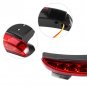 12V Brake Tail Light LED License Plate Motorcycle For Bobber Cafe Racer Clubman
