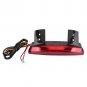 12V Brake Tail Light LED License Plate Motorcycle For Bobber Cafe Racer Clubman