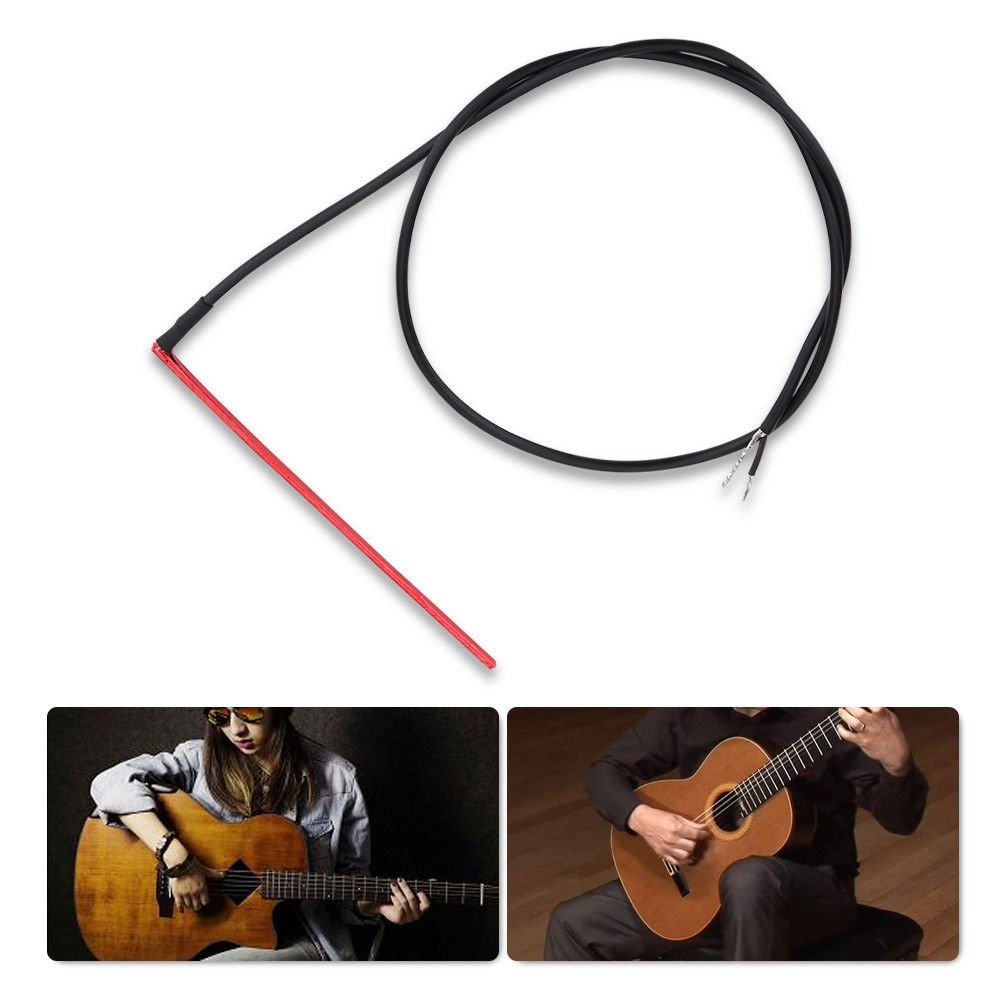 Sensitive Under-Saddle Piezo Bridge Pickup Transducer for Folk/Classic Guitar