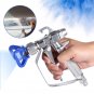 Blue 21 * 14cm Airless Paint Spray Gun Car Body Coating Sprayer Home Machine