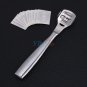 Leathercraft Stainless Leather Craft Edge Skiving Tool Skiver + 11 Blades coi