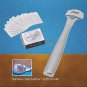 Leathercraft Stainless Leather Craft Edge Skiving Tool Skiver + 11 Blades coi