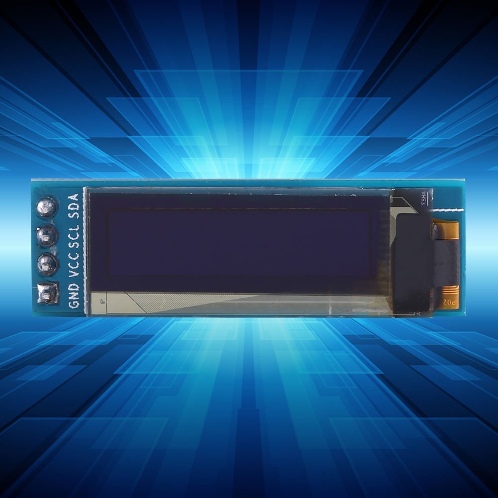 1pcs 0.91" 128x32 IIC I2C White DIY OLED LCD Display Module 3.3V For PIC Arduino