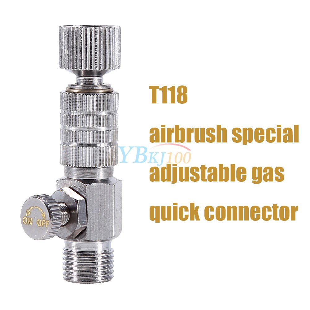 1pc Airbrush Quick Release Disconnect 1/8" Plug Adapter Kit Fitting Air Hose