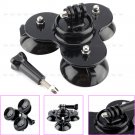Hot 3 Feet Car Glass Suction Cup Mount With Screw For GoPro HD Hero 1 2 3 3+ 4