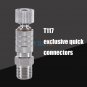 Airbrush Adapter 1/8"Fitting Part Quick Release Coupling Connector High Quality