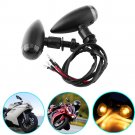 2x Motorcycle Bike Bullet Amber LED Turn Signals Indicator Lighting Lamp 12V New