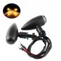 2x Motorcycle Bike Bullet Amber LED Turn Signals Indicator Lighting Lamp 12V New