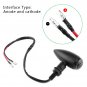 2x Motorcycle Bike Bullet Amber LED Turn Signals Indicator Lighting Lamp 12V New