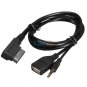 Music MDI AMI MMI Interface USB+Charger AUX Cable For Audi A6L A8L Q7 A3 A4L A5