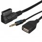 Music MDI AMI MMI Interface USB+Charger AUX Cable For Audi A6L A8L Q7 A3 A4L A5