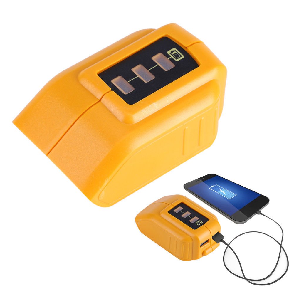 Portable Mobile Phones Li-ion Battery Charger Adapter for 14.4V 18V 20V DCB090