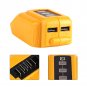 Portable Mobile Phones Li-ion Battery Charger Adapter for 14.4V 18V 20V DCB090